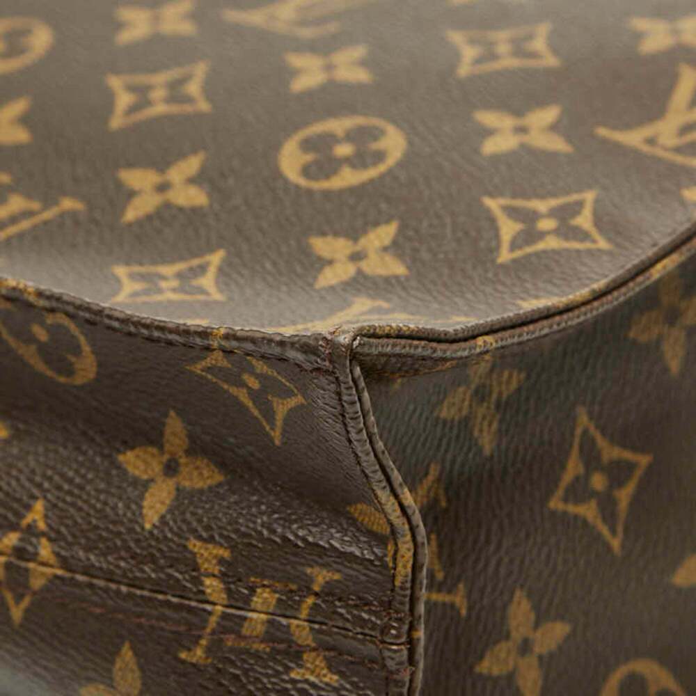 LOUIS VUITTON Brown Monogram Leather Tote Bag - Picture 6 of 11